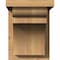 Ekena Millwork Yorktown Smooth Corbel w/Backplate, Western Red Cedar, 7 1/2"W x 10"D x 10"H COR08X10X10YOR01SWR - alternate 4